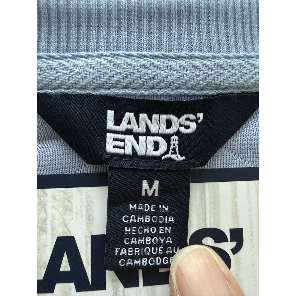 Lands End Women's Quilted Lounge Set Super SOFT Blue M With Tags - Picture 5 of 14